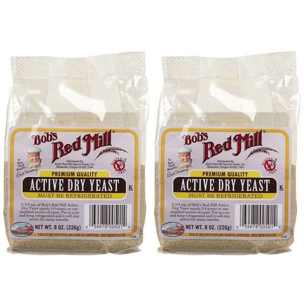 Bob's Red Mill Active Dry Yeast - 8 oz - 2 pk