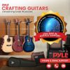 Pyle 39" 6-String Classic Guitar w/ Tuner and Accessory Kit (Brown)