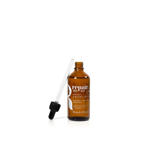 Repair the Air Fragranced Toilet Drops, with Tangerine, Ylang Ylang and Mandarin Essential Oils, 95ml