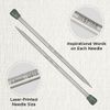 KnitPro The Mindful Collection Single Pointed Needles 16" (40cm) | Size 9mm