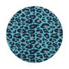 Cyan Leopard Cheetah Animal Print PopSockets Swappable PopGrip