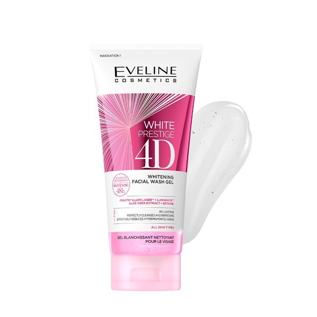 Eveline WHITE PRESTIGE 4D Whitening 3 in 1 Facial Wash Gel 200ml