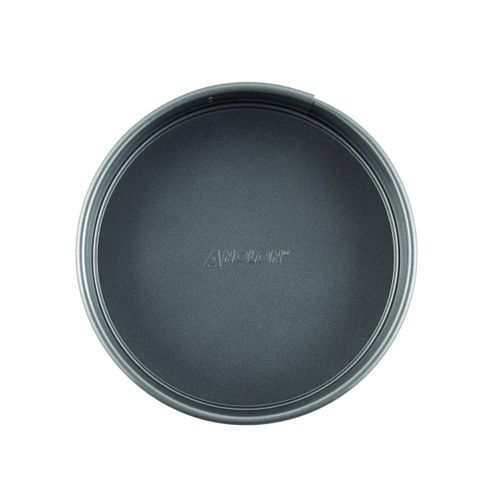 Anolon Advanced Nonstick Springform Baking Pan / Nonstick Springform Cake Pan / Nonstick Cheesecake Pan, Round - 9 Inch, Gray