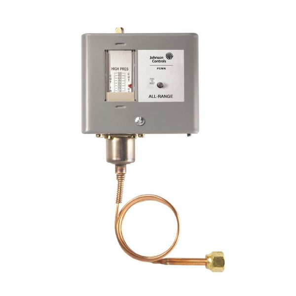Johnson Controls P70DA-1C Pressure Control, High, 50 to 500 Psi