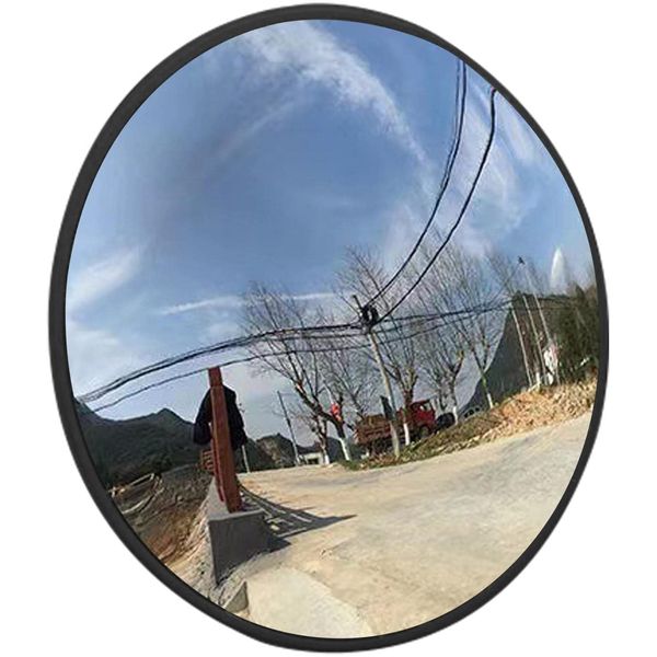 JFIYETH Safety Convex Mirror,12 inch Round Indoor Mirror 160° Adjustable Wide Angle View,Blind Spot Mirror for House Garage,Warehouse,Store,Office,Personal or Traffic Safety