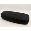 NEW XXL Eyewear Black Hard Clamshell Hinged Case With Microfiber Cleaning Cloth