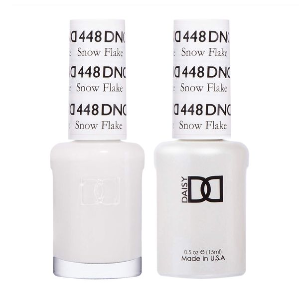 DND Duo Gel & Nail Polish Set - Snow Flake 448-2x15ml