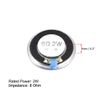 sourcing map 2W 8 Ohm Micro Internal Speaker Magnet Loudspeaker 28mm Dia 4pcs