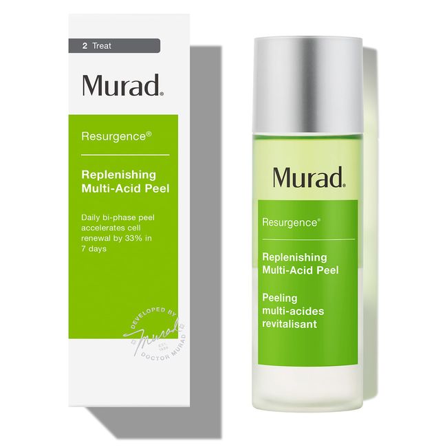 Murad Replenishing Multi-Acid Peel - Resurgence AHA/BHA Salicylic and Glycolic Acid Peel - Skin Renewing Face Peel - Daily Facial Peel Skin Care Treatment, 3.3 Fl Oz