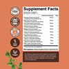 Advanced Mushroom Complex Capsules - 10X Lions Mane Supplement Capsules 30ct