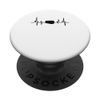 Heartbeat ECG Cheese Slice Cheesemaking Cheesemaker Fromager PopSockets Swappable PopGrip