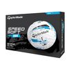TaylorMade SpeedSoft Ink Blue Golf Ball, 2024