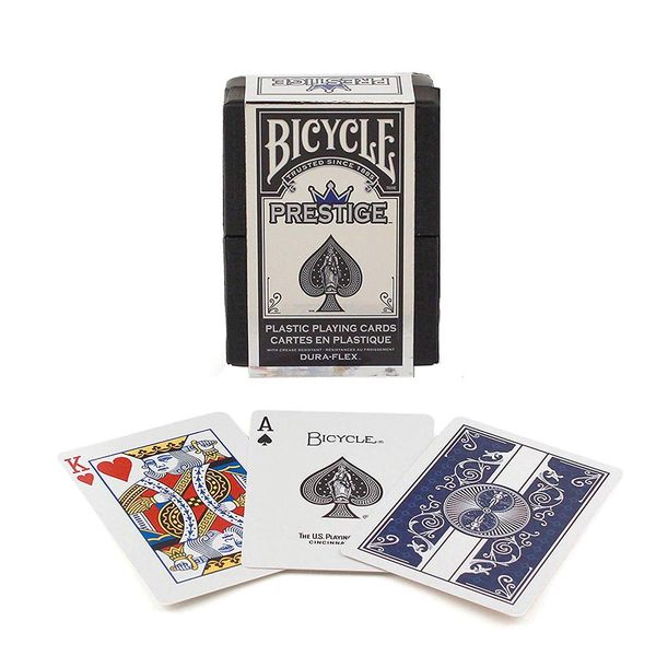 Bicycle Prestige Plastic Playing Cards (Colors May Vary)