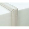 Inaba Denko SC-140-W Cosmetic Pipe Cover Slim Corner Elevation 90° Elevation 90° Bend, White