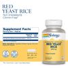 Solaray Red Yeast Rice, 600 mg, 120 Count