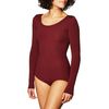 Capezio Women's Long Sleeve Leotard,Maroon,Medium