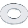 TRUSCO Polycarbonate Washers for M2 50 Pieces BPC-WM2-2.1-4.0.5