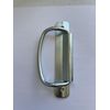 Lifting D Pull Handle for Opening Roller Shutter Doors. Lay Flat Design. Galv'