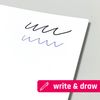 50 Sheets, A5 300gsm Card Thick Art Paper - White
