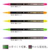 Akashiya TLN-5VA ThinLINE Neon Fluorescent 5 Color Set