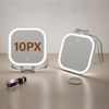 Double Sided Magnification Makeup Vanity Mirror Rechargable Travel Portable