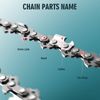NACATIN 2-Pack Chainsaw Chains 6 Inch Replacement