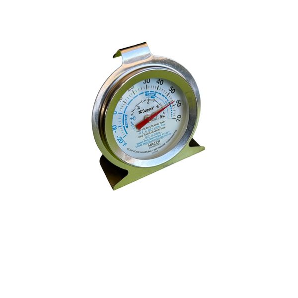 A 2 1/2" dial refrigerator/f
