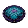 Teal Purple Mandala Pattern PopSockets Adhesive PopGrip