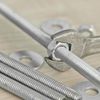 Sourcingmap M10 x 150mm 304 Stainless Steel Right Hand Thread Fully Threaded Rod Stud 5PCS