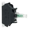 SCHNEIDER ELECTRIC ZBVM3 Green Lamp Module With Bulb