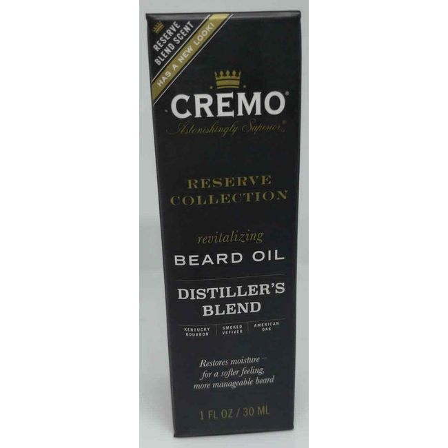 Cremo Beard Oil Reserve Collection - Distillers Blend