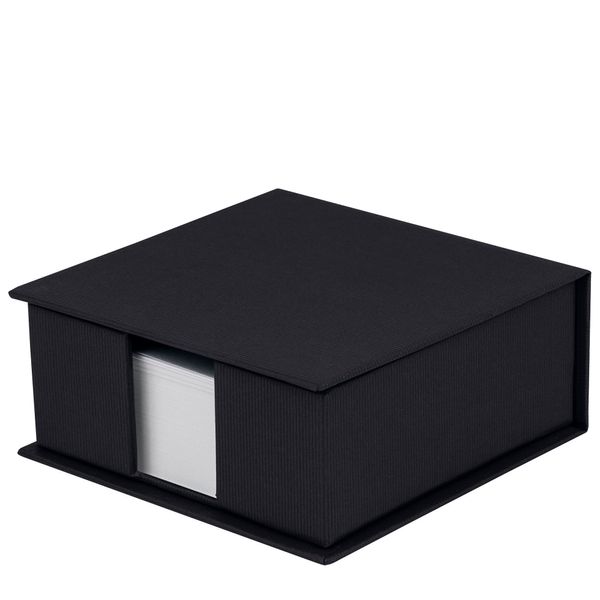 Rössler SOHO Square Refillable Jotter Box - Black