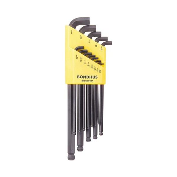 Van Line 13 Piece Set BONDHUS Imperial Stubby Hex Keys