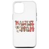 iPhone 13 Malteser Groovy World's Best Maltese Mom Case