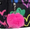 hype BLACK GRAFFITI HEART BACKPACK