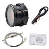 ESUPPORT Universal Car 52mm Pointer Exhaust Gas Temp Gauge Meter Kit Temperature EGT EXT White LED Light Pointer Indicator Dail Display Electronic