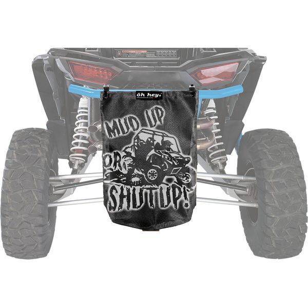 GrilleAdz Universal UTV/Marine/Outdoor Mesh Bag Custom Mud Up Design