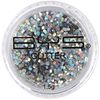 BYS Glitter Face and Body Kit with Primer - Silver