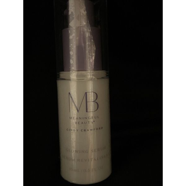 MB Meaningful Beauty GLOWING SERUM by Cindy Crawford .5 oz / 15 ml - SEALED