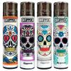 Bundle - 4 Items - Clipper Lighter Sugar Skulls "Mexican Skulls" Collection by Clipper