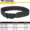 Condor 121174-002-M Belt, Black, M