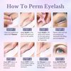 Libeauty Lash Lift and Brow Lamination 2 in 1 Kit, Eyelash Perm Sachet Disposable Professional Quality Quick Lash Lifting, Semi-Permanent Curling Perming - Updated Version