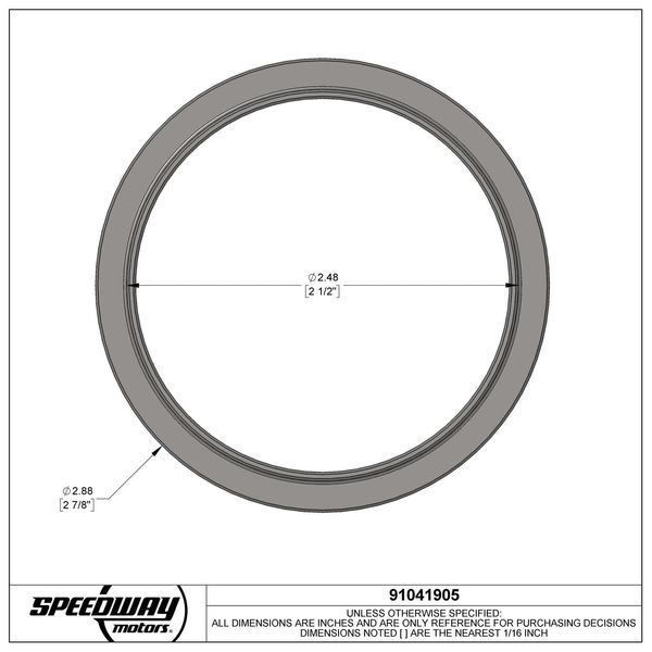 1969-77 GM Brake Pad Spacer