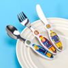 Fireman Sam Children's Kids 3pcs Cutlery Set - Knife/Fork/Spoon