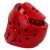 AAMA Taekwondo and Karate Sparring Foam Head Guard - RED - Medium