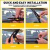 Rear Windshield Wiper Arm + Blade Kit Replacement For 2008-2010 Saturn Vue