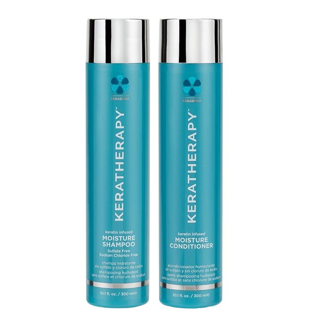 Keratherapy Infused Moisture Shampoo and Conditioner Duo 10.1 oz each