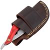 Old Ram Straight Razor | Straight Edge-Razor Red Wood & Bone Handle- Sharp | High Hardness Stainless Steel Cutthroat Straight Edge Blade | Barber Razor (217)