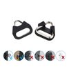 Camera Strap Hook Triangle Split Ring Compatible with Sony Fuji DSLR Mirrorless Camera W/Round Eyelet (2 Pair) stainless