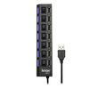 Knox Gear Universal 7-Port 2.0 USB Hub